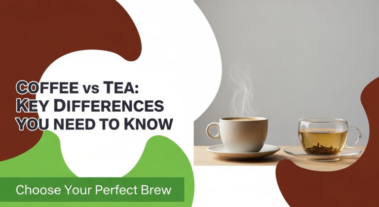 Coffee vs Tea: Key Differences You Need to Know 1 Coffee vs Tea: Key Differences You Need to Know