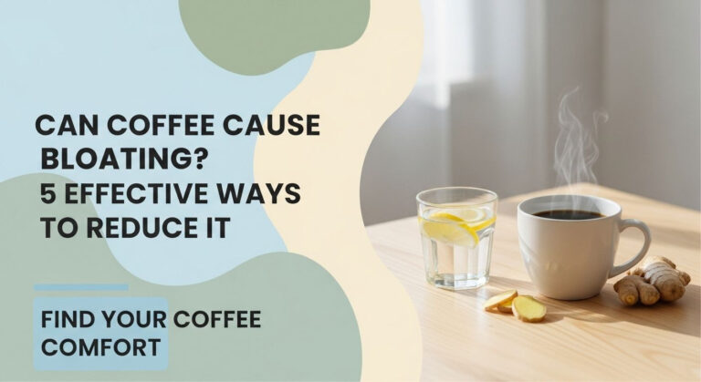 Can Coffee Cause Bloating? 5 Effective Ways to Reduce It 1 Can Coffee Cause Bloating? 5 Effective Ways to Reduce It