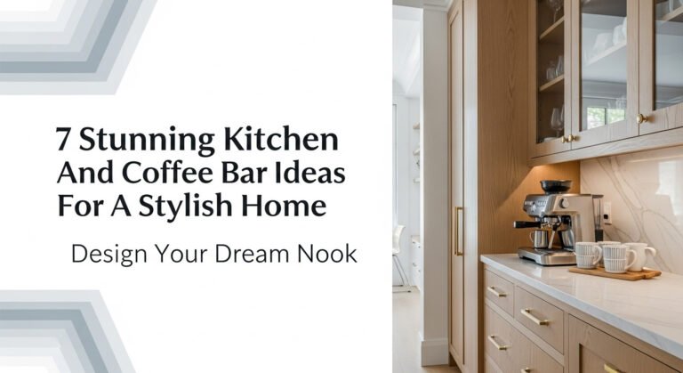 7 Stunning Kitchen And Coffee Bar Ideas For A Stylish Home [year]