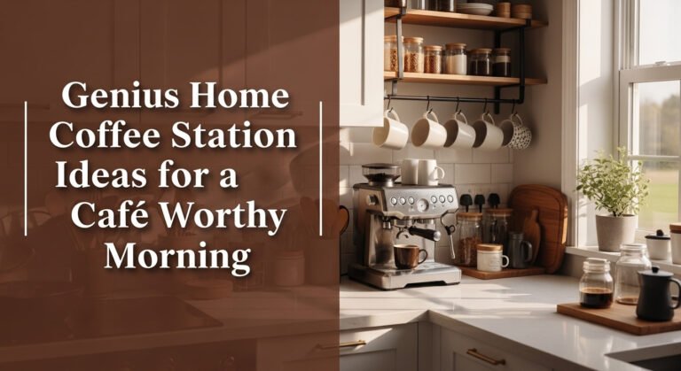 Genius Home Coffee Station Ideas for a Cafe Worthy Morning 2 Genius Home Coffee Station Ideas for a Cafe Worthy Morning