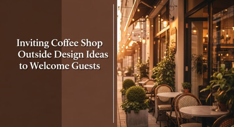 Inviting Coffee Shop Outside Design Ideas to Welcome Guests 8 Inviting Coffee Shop Outside Design Ideas to Welcome Guests