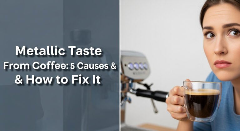 Metallic Taste From Coffee: 5 Causes & How to Fix It