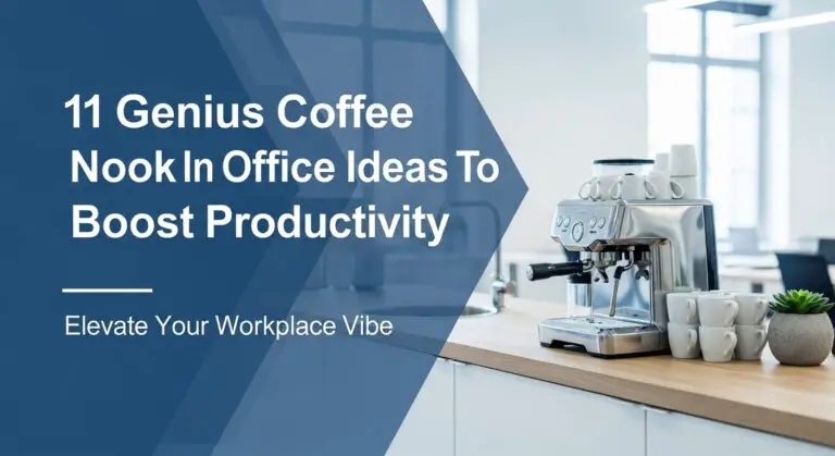 11 Genius Coffee Nook In Office Ideas To Boost Productivity [year]