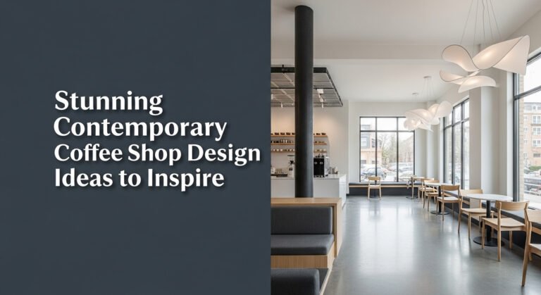 Stunning Contemporary Coffee Shop Design Ideas to Inspire 4 Stunning Contemporary Coffee Shop Design Ideas to Inspire