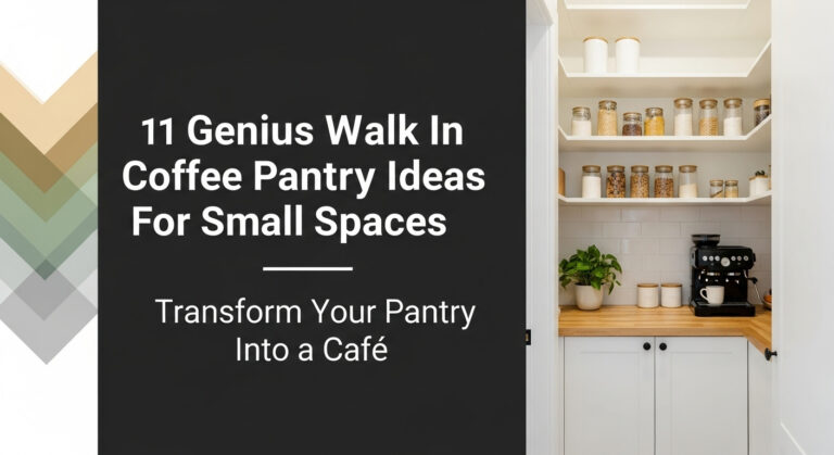 11 Genius Walk In Coffee Pantry Ideas For Small Spaces [year]