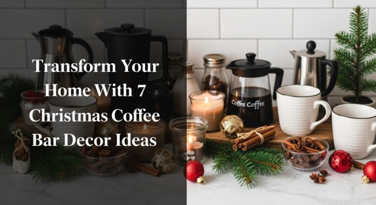 Transform Your Home With 7 Christmas Coffee Bar Decor Ideas 1 Transform Your Home With 7 Christmas Coffee Bar Decor Ideas