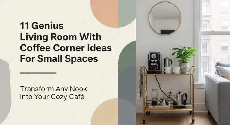 11 Genius Living Room With Coffee Corner Ideas For Small Spaces [year]