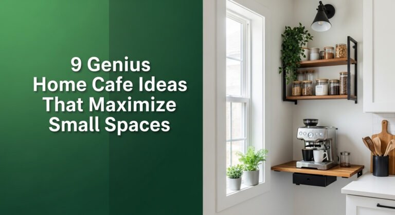 9 Genius Home Cafe Ideas That Maximize Small Spaces 3 9 Genius Home Cafe Ideas That Maximize Small Spaces