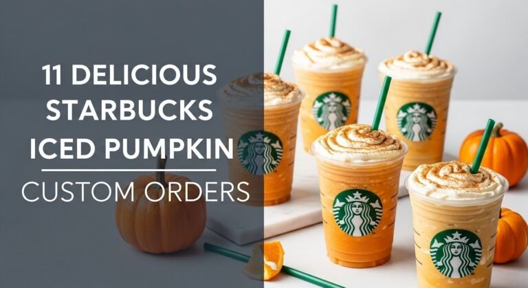 11 Delicious Starbucks Iced Pumpkin Custom Orders for [month] [year]