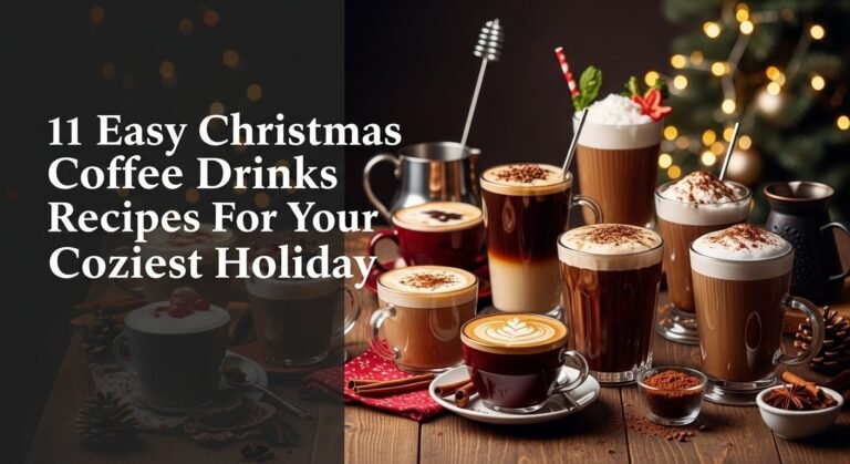 11 Easy Christmas Coffee Drinks Recipes For Your Coziest Holiday [year]
