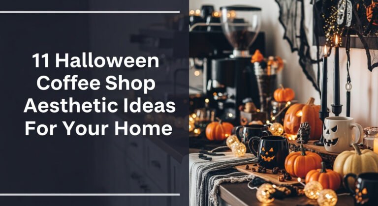 11 Halloween Coffee Shop Aesthetic Ideas For Your Home
