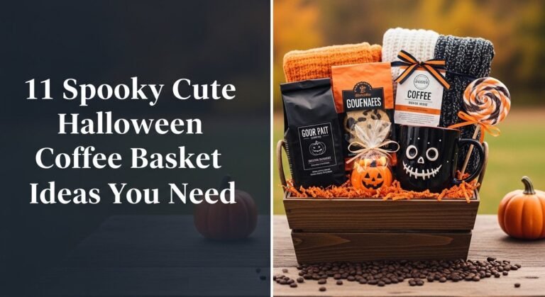 11 Spooky Cute Halloween Coffee Gift Basket Ideas You Need 2 11 Spooky Cute Halloween Coffee Gift Basket Ideas You Need