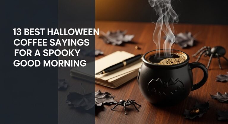 13 Best Halloween Coffee Sayings for a Spooky Good Morning [year]