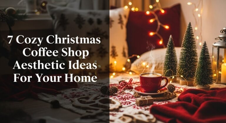 7 Cozy Christmas Coffee Shop Aesthetic Ideas For Your Home 2 7 Cozy Christmas Coffee Shop Aesthetic Ideas For Your Home