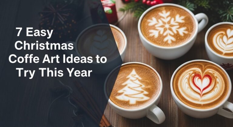 7 Easy Christmas Coffee Art Ideas to Try This Year 8 7 Easy Christmas Coffee Art Ideas to Try This Year