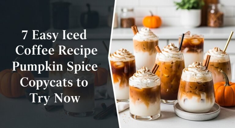7 Easy Iced Coffee Recipe Pumpkin Spice Copycats to Try Now 5 7 Easy Iced Coffee Recipe Pumpkin Spice Copycats to Try Now