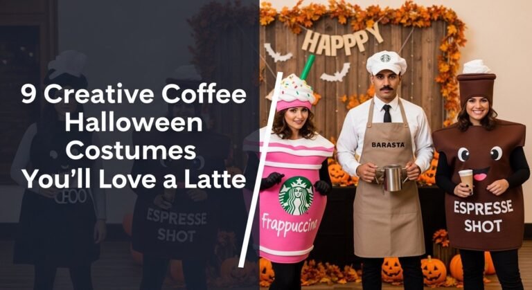 9 Creative Coffee Halloween Costumes You'll Love a Latte [year]