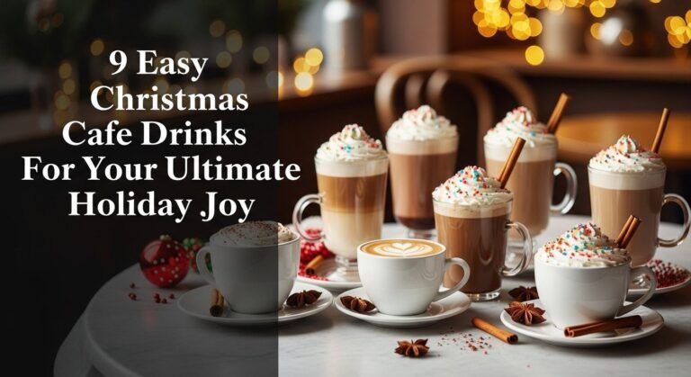 9 Easy Christmas Cafe Drinks For Your Ultimate Holiday Joy [year]
