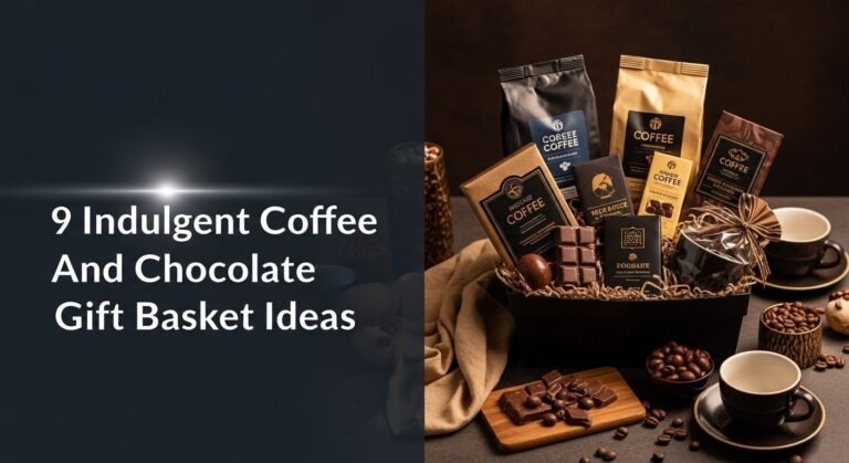 9 Indulgent Coffee And Chocolate Gift Basket Ideas 1 9 Indulgent Coffee And Chocolate Gift Basket Ideas