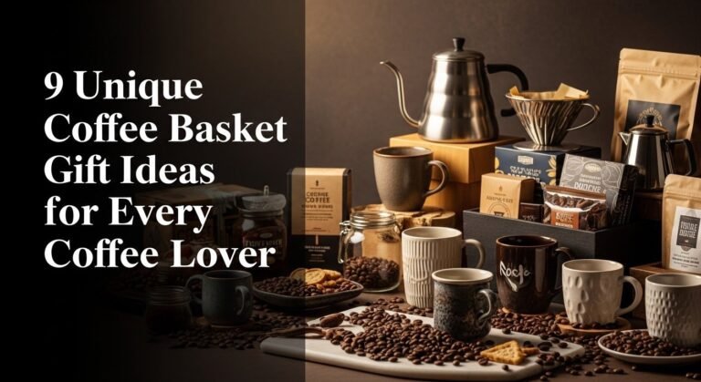 9 Unique Coffee Basket Gift Ideas for Every Coffee Lover 4 9 Unique Coffee Basket Gift Ideas for Every Coffee Lover