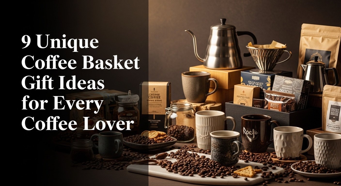 9 Unique Coffee Basket Gift Ideas For Every Coffee Lover