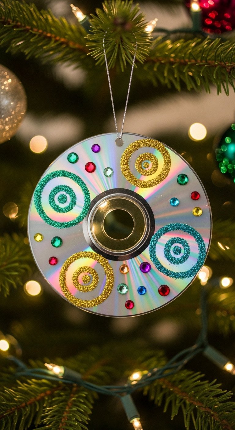 Child painting salt dough star ornament Christmas crafting bokeh holiday aesthetic Pinterest vertical photograph