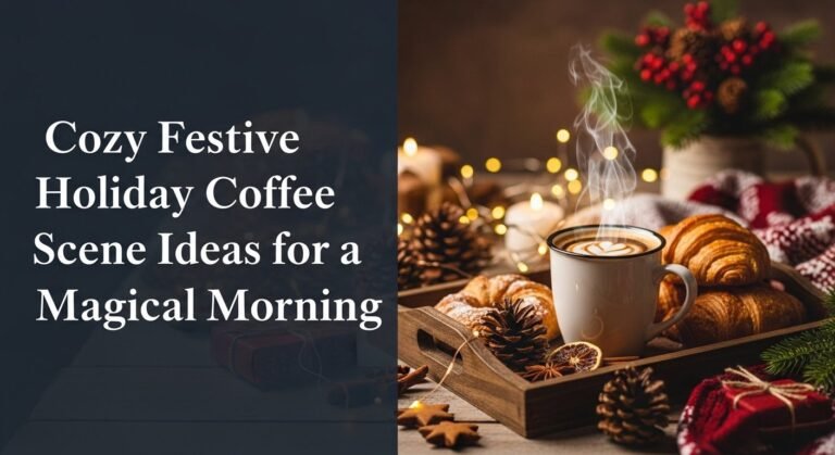 Cozy Festive Holiday Coffee Scene Ideas for a Magical Morning 4 Cozy Festive Holiday Coffee Scene Ideas for a Magical Morning