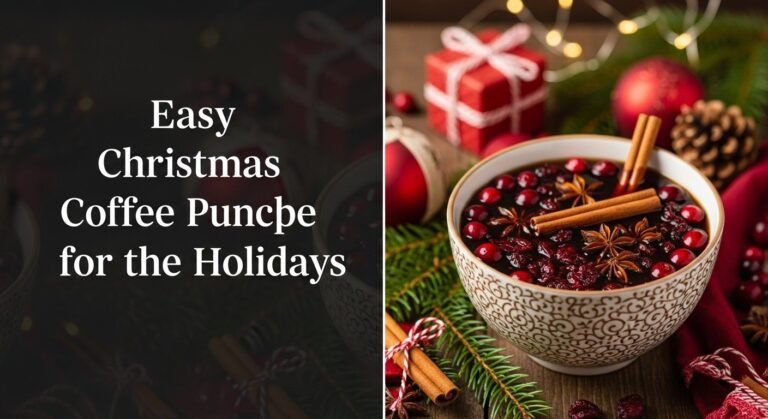 Easy Christmas Coffee Punch Recipe for the Holidays 2 Easy Christmas Coffee Punch Recipe for the Holidays