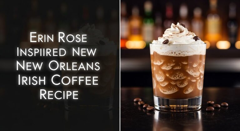 Erin Rose Inspired New Orleans Frozen Irish Coffee Recipe