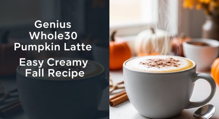 Genius Whole30 Pumpkin Latte Easy Creamy Fall Recipe [month] [year]