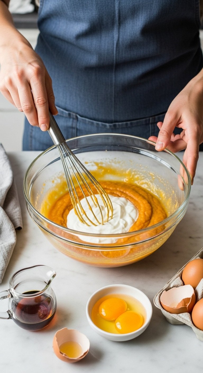 Healthy Greek Yogurt Pumpkin Coffee Cake Recipe Low Sugar 5 null