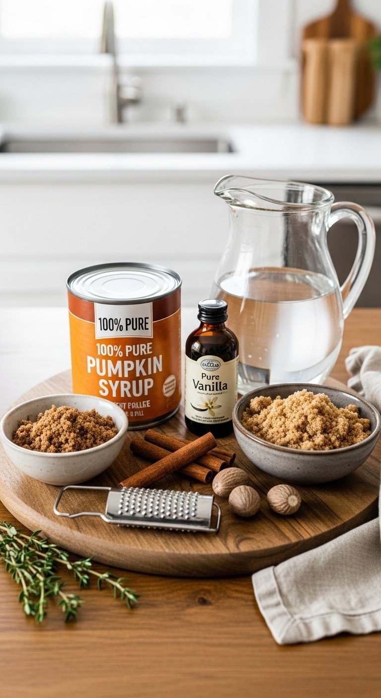 Homemade Pumpkin Coffee Puree Syrup for Cozy Lattes 1 null