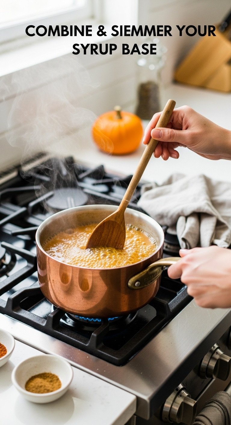 Homemade Pumpkin Coffee Puree Syrup for Cozy Lattes 3 null