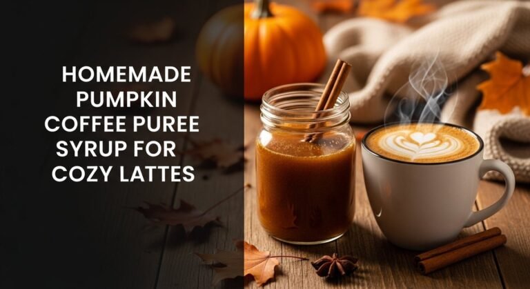 Homemade Pumpkin Coffee Puree Syrup for Cozy Lattes 9 Homemade Pumpkin Coffee Puree Syrup for Cozy Lattes