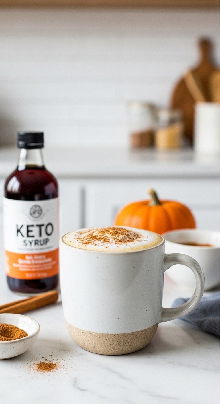 Homemade Pumpkin Coffee Syrup Recipe Healthy No Sugar 3 null