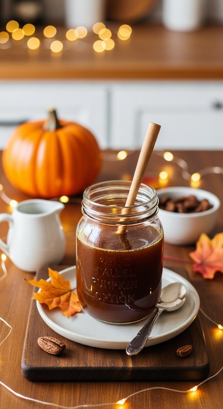 Homemade Pumpkin Coffee Syrup Recipe Healthy No Sugar 5 null