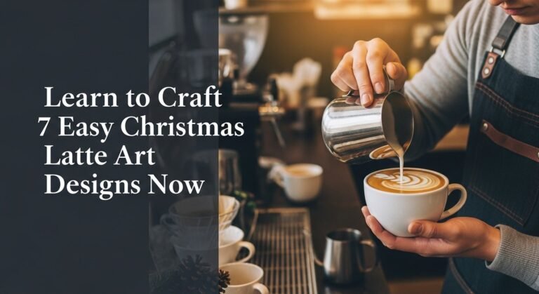 Learn to Craft 7 Easy Christmas Latte Art Designs Now 7 Learn to Craft 7 Easy Christmas Latte Art Designs Now