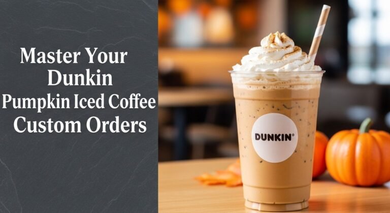 Master Your Dunkin Pumpkin Iced Coffee Custom Orders 5 Master Your Dunkin Pumpkin Iced Coffee Custom Orders
