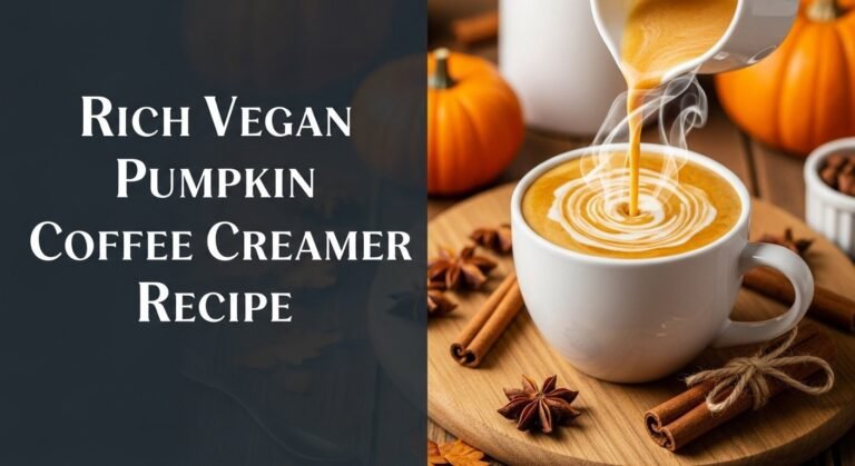Rich Vegan Pumpkin Coffee Creamer Recipe for [month] [year]