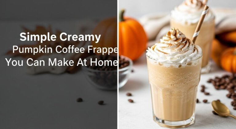 Simple Creamy Pumpkin Coffee Frappe You Can Make At Home 3 Simple Creamy Pumpkin Coffee Frappe You Can Make At Home