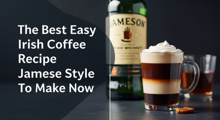 The Best Easy Irish Coffee Recipe Jameson Style To Make Now