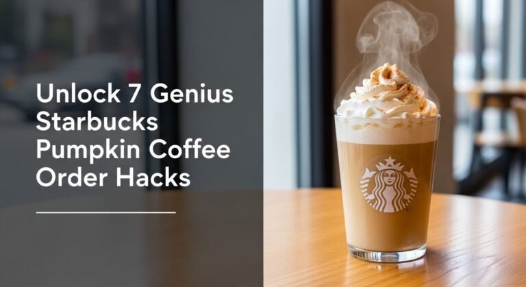 Unlock 7 Genius Starbucks Pumpkin Coffee Order Hacks [year]