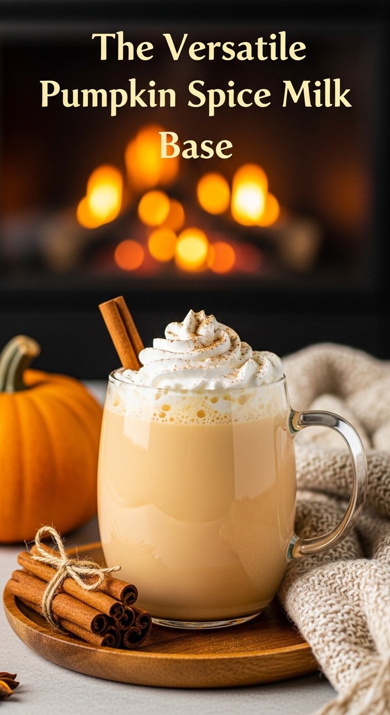 9 Delicious Pumpkin Coffee Ideas Beyond Basic Lattes 15 Versatile Pumpkin Spice Milk Base in a steaming mug with whipped cream nutmeg cozy blanket and cinnamon sticks on a wooden tray