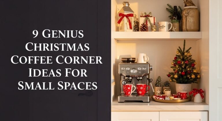 9 Genius Christmas Coffee Corner Ideas For Small Spaces 6 9 Genius Christmas Coffee Corner Ideas For Small Spaces