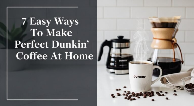 7 Easy Ways To Make Perfect Dunkin Coffee At Home 9 7 Easy Ways To Make Perfect Dunkin Coffee At Home
