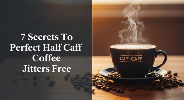 7 Secrets To Perfect Half Caff Coffee Jitters Free