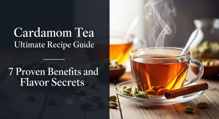 Cardamom Tea Ultimate Recipe Guide 7 Proven Benefits and Flavor Secrets