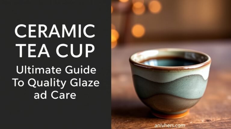 Ceramic Tea Cup Handmade Ultimate Guide To Quality Glaze and Care