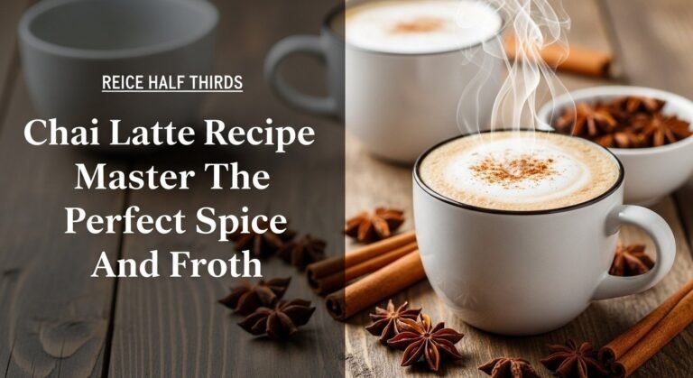 Chai Latte Recipe Master The Perfect Spice And Froth 3 Chai Latte Recipe Master The Perfect Spice And Froth