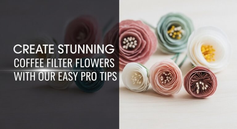 Create Stunning Coffee Filter Flowers With Our Easy Pro Tips 3 Create Stunning Coffee Filter Flowers With Our Easy Pro Tips
